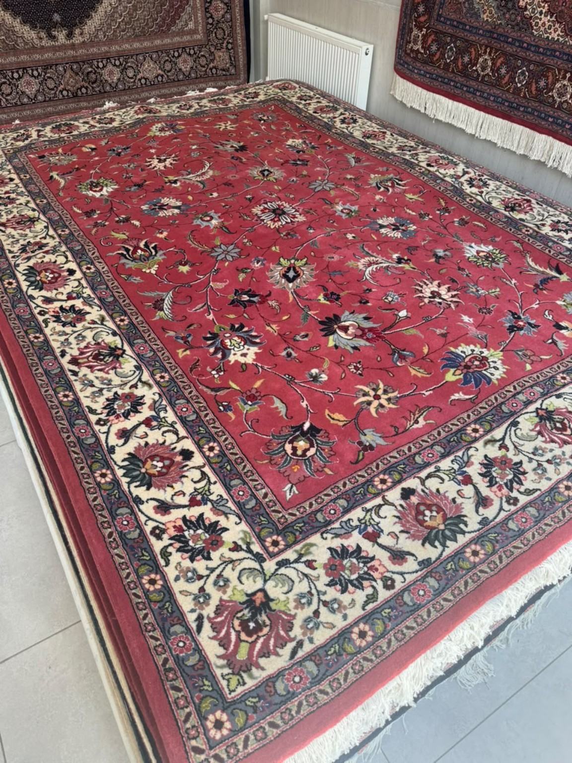 Ardabil Persian Handmade Rug — Crimson Mahi — 200 × 300 cm — PRR-AL-CH1-011